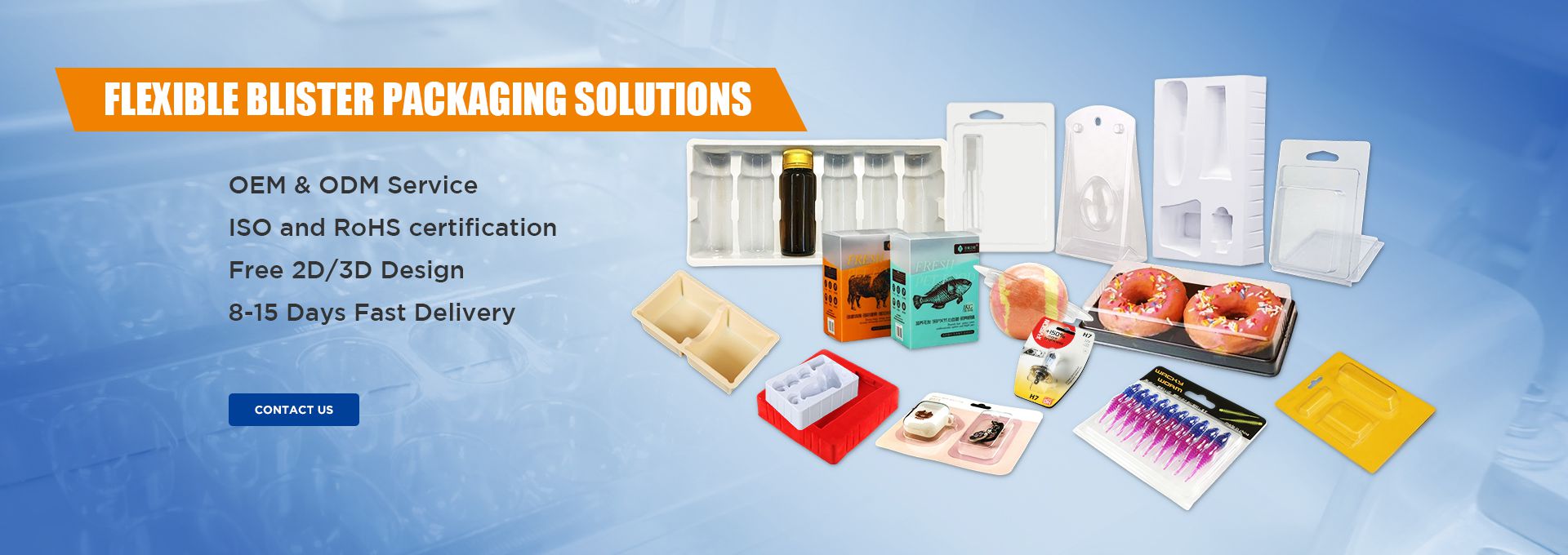 FLEXIBLE BLISTER PACKAGING SOLUTIONS